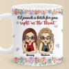 Real Friend Is The One You Can Count On No Matter What - Bestie Personalized Custom 3D Inflated Effect Printed Mug - Gift For Best Friends, BFF, Sisters