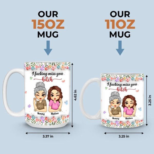 Real Friend Is The One You Can Count On No Matter What - Bestie Personalized Custom 3D Inflated Effect Printed Mug - Gift For Best Friends, BFF, Sisters