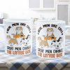 Real Men Like Cats Great Men Change The Litter Box - Personalized Mug