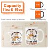 Real Men Like Cats Great Men Change The Litter Box - Personalized Mug