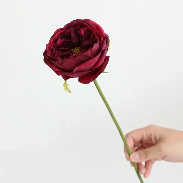Real Touch Austin Rose Artificial Flowers Set of 7