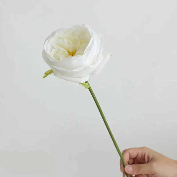 Real Touch Austin Rose Artificial Flowers Set of 7