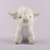 Realistic Highland Cow Plush Lifelike Detail
