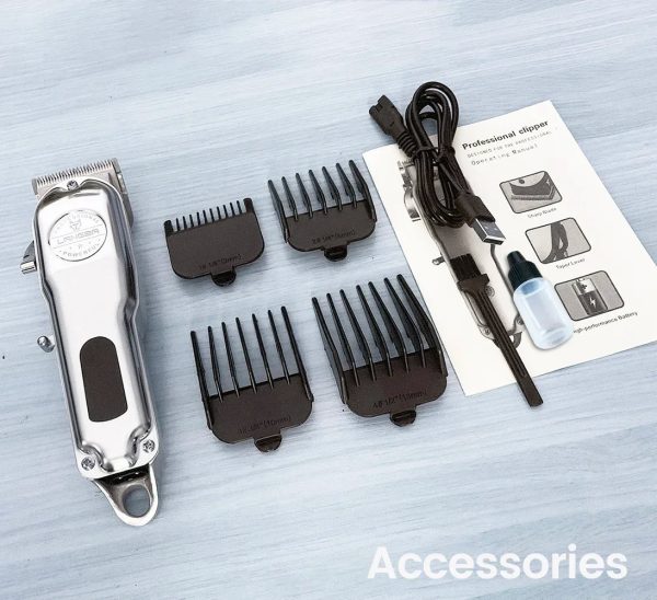 Rechargeable All-Metal Dog Hair Clipper