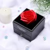 Red Eternal Rose Gift Box for Jewelry and Special Occasions