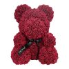 Red Rose Teddy Bear 40cm Artificial Rose Flower Gift