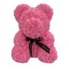 Red Rose Teddy Bear 40cm Artificial Rose Flower Gift