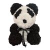 Red Rose Teddy Bear 40cm Artificial Rose Flower Gift