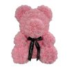 Red Rose Teddy Bear 40cm Artificial Rose Flower Gift