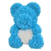 Red Rose Teddy Bear 40cm Artificial Rose Flower Gift