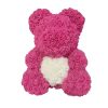 Red Rose Teddy Bear 40cm Artificial Rose Flower Gift