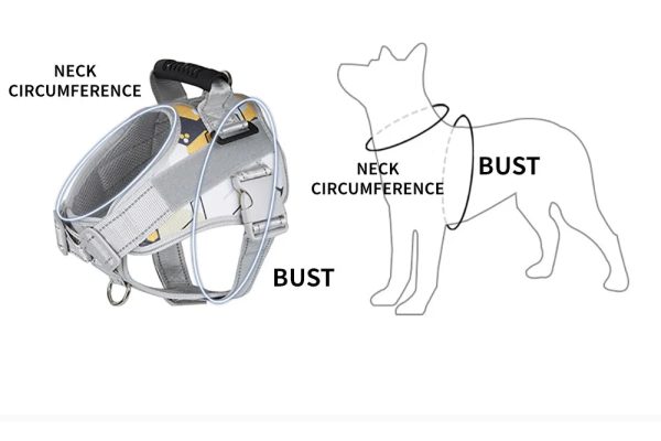 Reflective Multifunctional Dog Harness