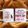 Remember When You Used To Hold Your Farts In, Personalized Coffee Mug, Funny Couple Mug, Couple Gift