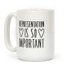 Representation Is So Important Coffee Mug