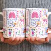 Respiratory Therapist With Lungs And Medical Tools - Personalized Custom Coffee Mug - DOC087_MG