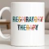 Respiratory Therapy Multicolored Text Design - Personalized Custom Coffee Mug - DOC086_MG