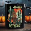 Retro Monster Family Sitcom Personalized Mug, Horror Halloween Gift with Custom Name