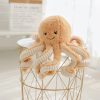Reversible Colorful Octopus Plush - Cute Stuffed Animal for Kids' Decor