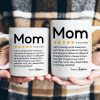Review About Mom Very Dependable Extremely Satisfied - Personalized Mug