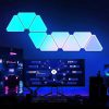 RGB Triangular Quantum Wall Lamp with Music Sync