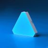 RGB Triangular Quantum Wall Lamp with Music Sync