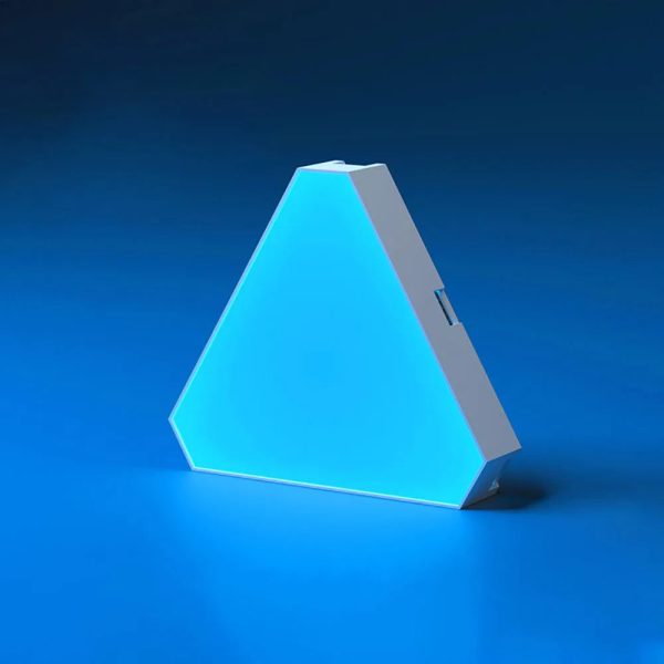 RGB Triangular Quantum Wall Lamp with Music Sync