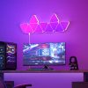 RGB Triangular Quantum Wall Lamp with Music Sync