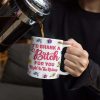 Right In The Kidney Besties Sisters - 3D Inflated Effect Printed Mug, Personalized White Edge-to-Edge Mug