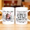 Romantic Commitment Message With Couple And Cityscape - Personalized Custom Coffee Mug - CPL293_MG