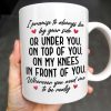 Romantic Commitment Message With Couple And Cityscape - Personalized Custom Coffee Mug - CPL293_MG