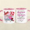 Romantic Couple, A Hug From Me To You, Personalized Mug, Couple Gifts, Gifts For Him, Gifts For Her, Valentine's Day Gifts, 01nahn011223hh