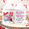 Romantic Couple, A Hug From Me To You, Personalized Mug, Couple Gifts, Gifts For Him, Gifts For Her, Valentine's Day Gifts, 01nahn011223hh