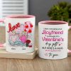 Romantic Couple, A Hug From Me To You, Personalized Mug, Couple Gifts, Gifts For Him, Gifts For Her, Valentine's Day Gifts, 01nahn011223hh