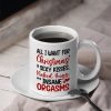 Romantic Couple, All I Want For Christmas Is Sexy Kisses, Personalized Coffee Mug, Couple Gifts, Gifts For Him/Her, Unique Christmas Gifts