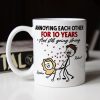 Romantic Couple, Forever In Love, Personalized Coffee Mug, A Timeless Gift For Couples,