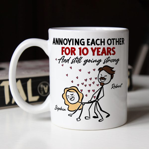 Romantic Couple, Forever In Love, Personalized Coffee Mug, A Timeless Gift For Couples,
