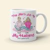 Romantic Couple, He's/She's Great At It, Personalized Mug, Couple Gifts, Gifts For Him, Gifts For Her, Valentine's Day Gifts, 01qhhn301123hh