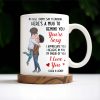 Romantic Couple Hugging Reminder I Love You Mug - Personalized Custom Coffee Mug - CPL312_MG