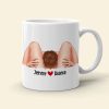 Romantic Couple, I Love To Wrap Both My Hands, Personalized Coffee Mug, Couple Gift, Gifts For Her, Gifts For Him