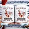 Romantic Couple in Red You're Always Sexy Quote - Personalized Custom Coffee Mug - CPL277_MG