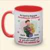 Romantic Couple, It's Hard To Buy You Something For Christmas, Personalized Mug, Couple Gifts, Gifts For Him, Gifts For Her, Unique Christmas Gifts, Christmas Home Decor