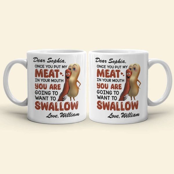 Romantic Couple, Love You Forever, Personalized Coffee Mug, Couple Gift, 04htdt310723