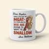 Romantic Couple, Love You Forever, Personalized Coffee Mug, Couple Gift, 04htdt310723