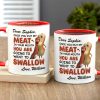 Romantic Couple, Love You Forever, Personalized Coffee Mug, Couple Gift, 04htdt310723