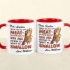 Romantic Couple, Love You Forever, Personalized Coffee Mug, Couple Gift, 04htdt310723