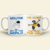 Romantic Couple, Love You Forever, Personalized Couple White Mug Set, Gifts For Couple, 02htpo120723