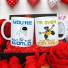 Romantic Couple, Love You Forever, Personalized Couple White Mug Set, Gifts For Couple, 02htpo120723