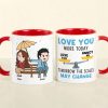 Romantic Couple, Love You More Day, Personalized Coffee Mug, Gifts For Couple