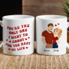 Romantic Funny Ceramic Mug, Personalized Couple Design with Hearts, You're The Only One I Want To Annoy, Creative Gift for Couples