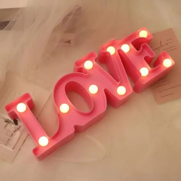 Romantic Heart LED Night Light for Valentine’s Day Gift